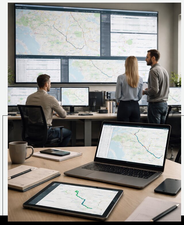 Трекинг грузов и Fleet Management, мониторинг автопарка в Старой Руссе